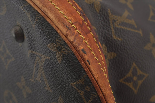 Authentic Louis Vuitton Monogram Bucket GM Shoulder Bag Old Model Junk 7290J