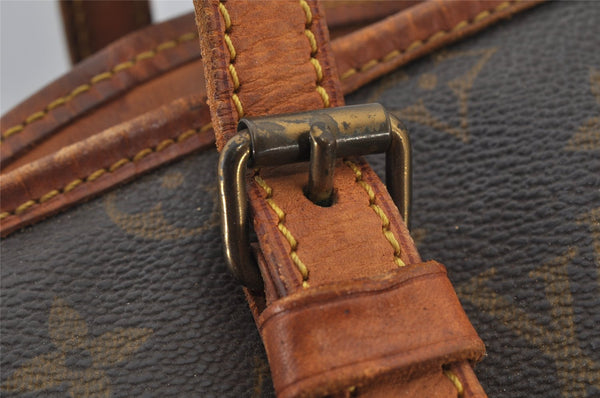 Authentic Louis Vuitton Monogram Bucket GM Shoulder Bag Old Model Junk 7290J