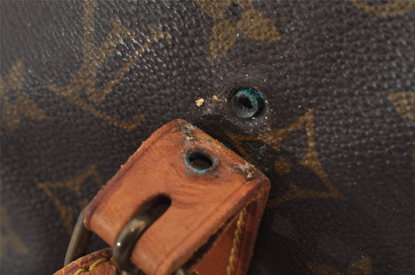 Authentic Louis Vuitton Monogram Bucket GM Shoulder Bag Old Model Junk 7290J