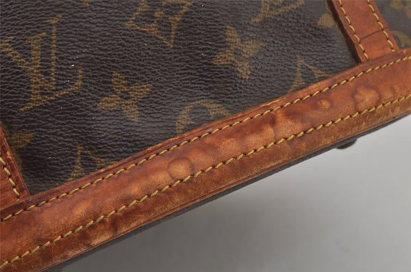 Authentic Louis Vuitton Monogram Bucket GM Shoulder Bag Old Model Junk 7290J