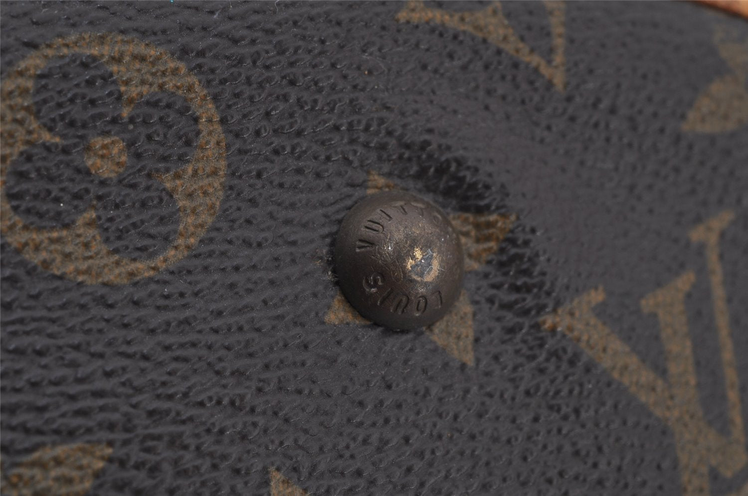 Authentic Louis Vuitton Monogram Bucket GM Shoulder Bag Old Model Junk 7290J