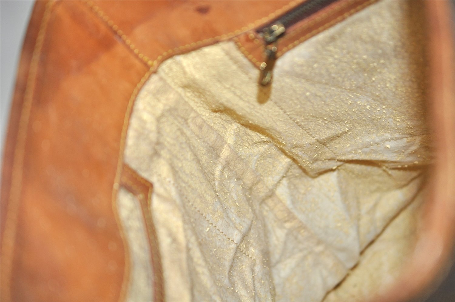 Authentic Louis Vuitton Monogram Bucket GM Shoulder Bag Old Model Junk 7290J