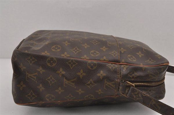 Authentic Louis Vuitton Monogram Marceau Shoulder Cross Body Bag Old Model 7291J