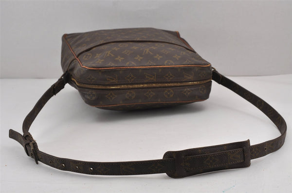 Authentic Louis Vuitton Monogram Marceau Shoulder Cross Body Bag Old Model 7291J