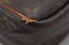 Authentic Louis Vuitton Monogram Marceau Shoulder Cross Body Bag Old Model 7291J
