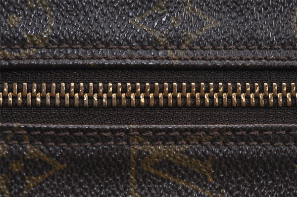 Authentic Louis Vuitton Monogram Marceau Shoulder Cross Body Bag Old Model 7291J