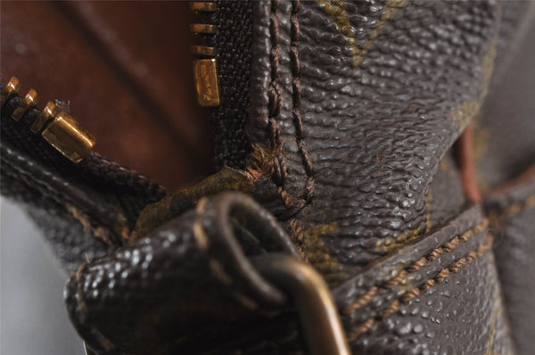 Authentic Louis Vuitton Monogram Marceau Shoulder Cross Body Bag Old Model 7291J