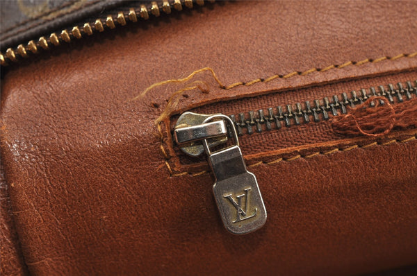 Authentic Louis Vuitton Monogram Marceau Shoulder Cross Body Bag Old Model 7291J