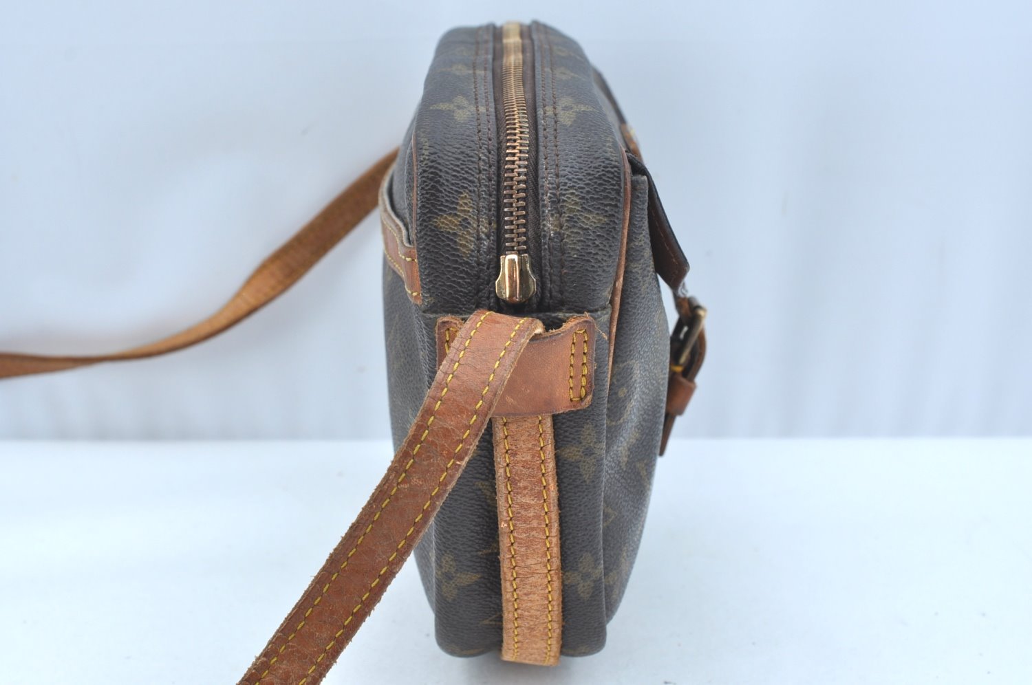 Authentic Louis Vuitton Monogram Jeune Fille PM M51227 Shoulder Bag Junk 7294G