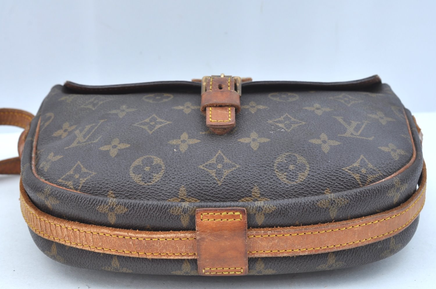 Authentic Louis Vuitton Monogram Jeune Fille PM M51227 Shoulder Bag Junk 7294G