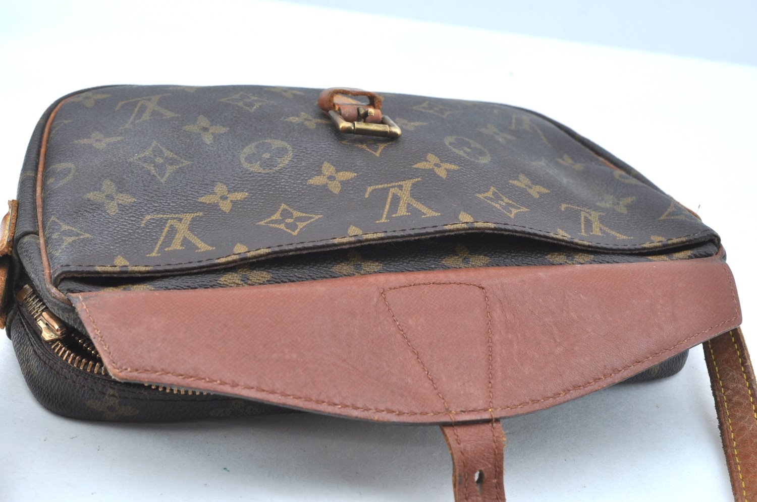 Authentic Louis Vuitton Monogram Jeune Fille PM M51227 Shoulder Bag Junk 7294G