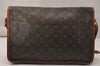 Authentic Louis Vuitton Monogram Gibeciere GM Shoulder Cross Bag M42246 LV 7296J