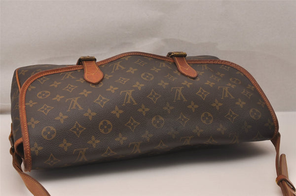 Authentic Louis Vuitton Monogram Gibeciere GM Shoulder Cross Bag M42246 LV 7296J