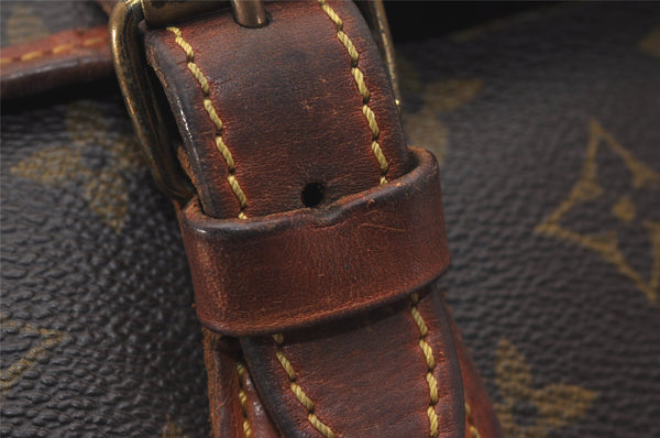 Authentic Louis Vuitton Monogram Gibeciere GM Shoulder Cross Bag M42246 LV 7296J