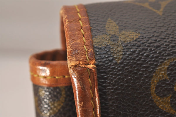 Authentic Louis Vuitton Monogram Gibeciere GM Shoulder Cross Bag M42246 LV 7296J