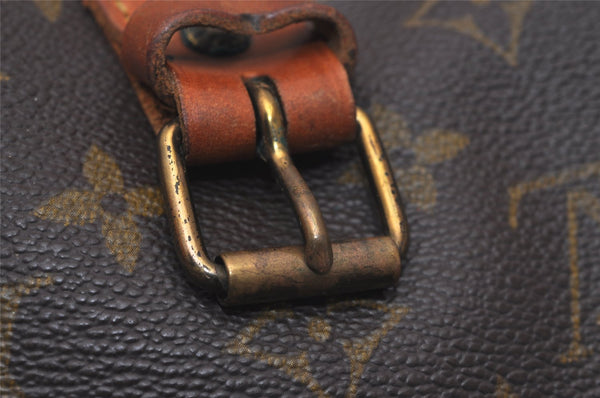 Authentic Louis Vuitton Monogram Gibeciere GM Shoulder Cross Bag M42246 LV 7296J