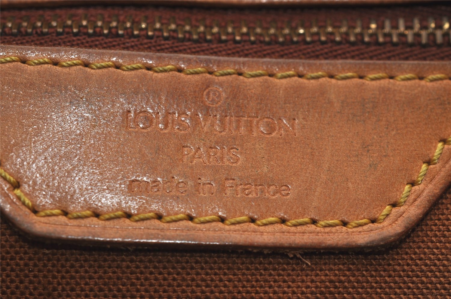 Authentic Louis Vuitton Monogram Gibeciere GM Shoulder Cross Bag M42246 LV 7296J