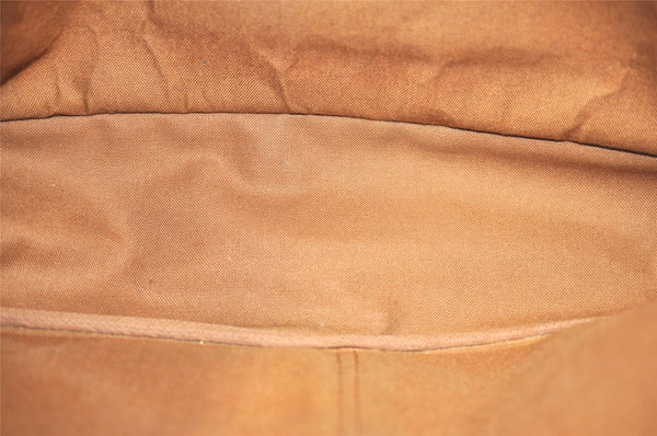 Authentic Louis Vuitton Monogram Gibeciere GM Shoulder Cross Bag M42246 LV 7296J