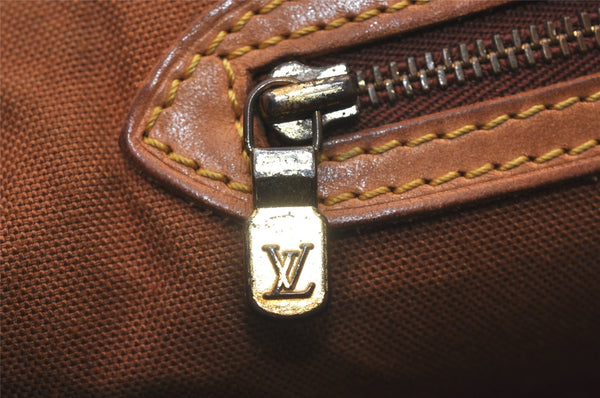 Authentic Louis Vuitton Monogram Gibeciere GM Shoulder Cross Bag M42246 LV 7296J