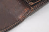 Authentic FENDI Vintage Zucca Long Wallet Purse Canvas Leather Brown  7299K