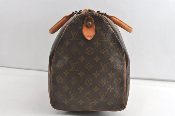 Auth Louis Vuitton Monogram Keepall 45 Travel Boston Bag Old Model Junk 7301J