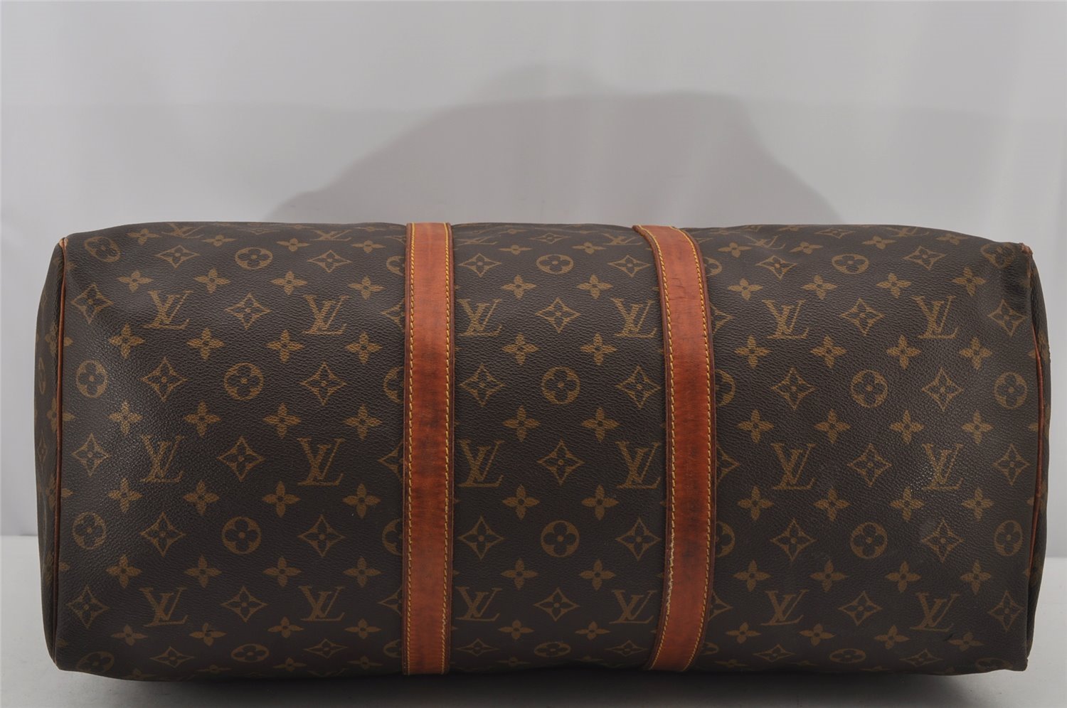 Authentic Louis Vuitton Monogram Keepall 50 Travel Boston Bag Old Model LV 7302J