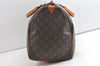 Authentic Louis Vuitton Monogram Keepall 45 Travel Boston Bag M41428 LV 7303J