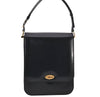 Authentic Chloe Vintage Shoulder Hand Bag Purse Leather Navy 7304K