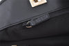 Authentic GUCCI Vintage Shoulder Tote Bag GG Canvas Leather 0021099 Black 7306K