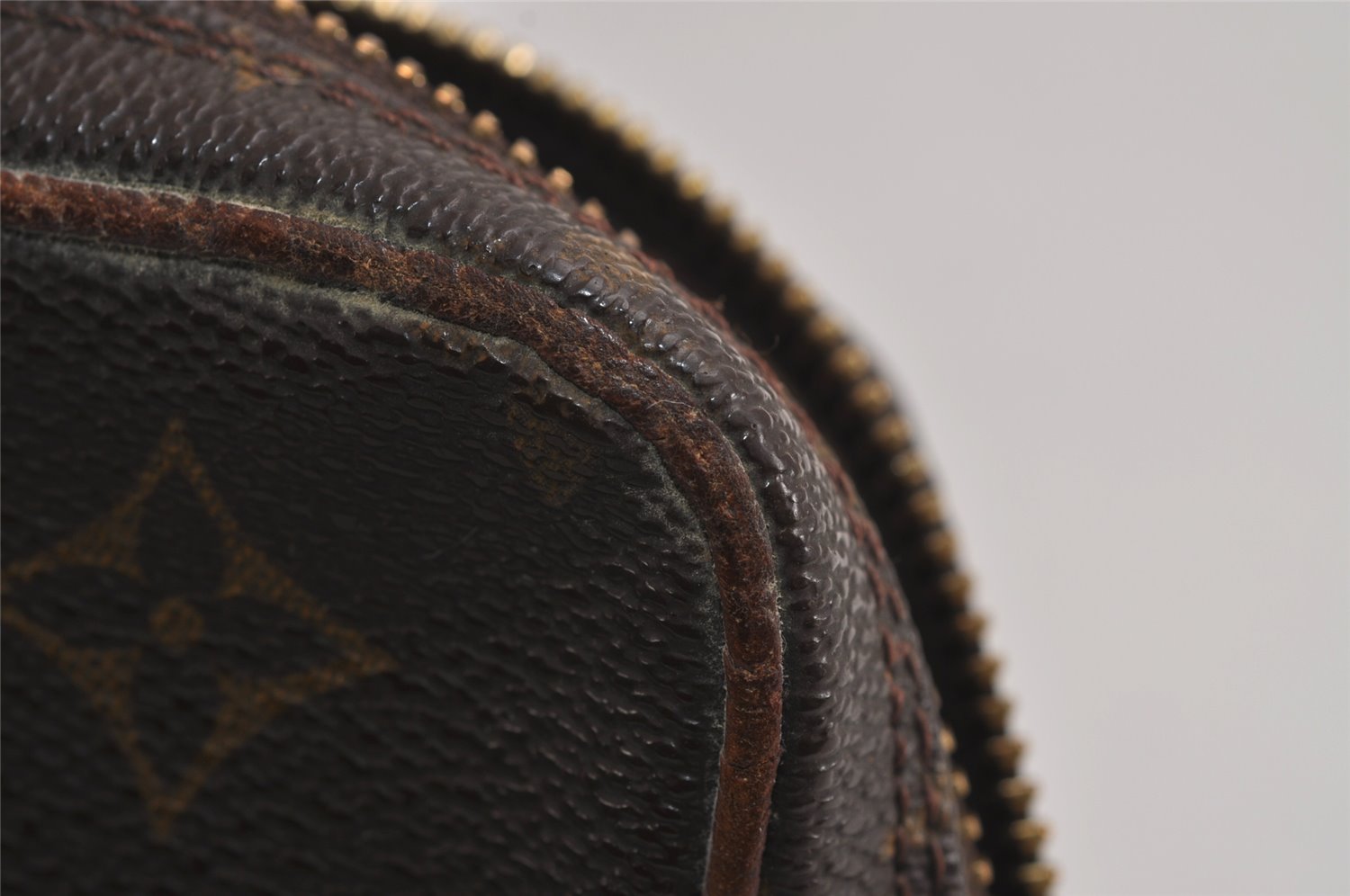 Authentic Louis Vuitton Monogram Marly Dragonne PM M51827 Clutch Bag Junk 7314J