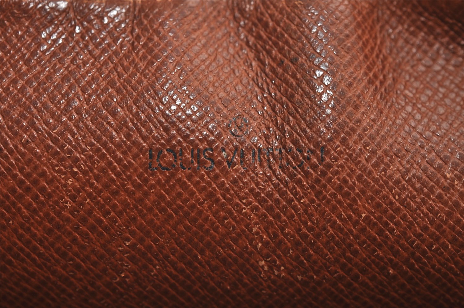 Authentic Louis Vuitton Monogram Marly Dragonne PM M51827 Clutch Bag Junk 7314J