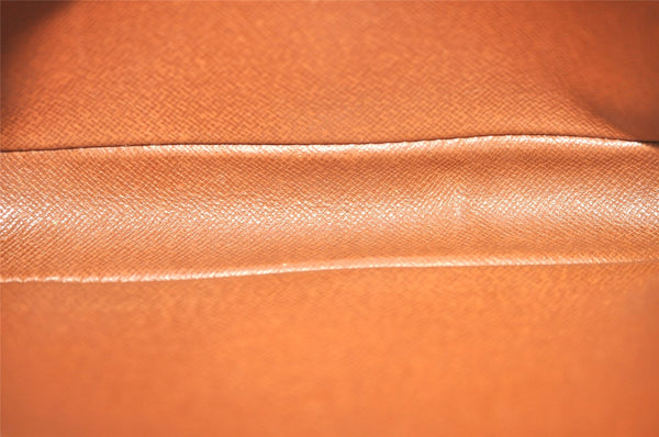 Authentic Louis Vuitton Monogram Marly Dragonne PM M51827 Clutch Bag Junk 7314J