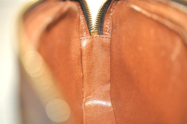 Authentic Louis Vuitton Monogram Marly Dragonne PM M51827 Clutch Bag Junk 7314J