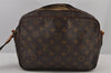 Authentic Louis Vuitton Monogram Reporter PM Shoulder Bag M45254 LV Junk 7315J