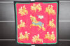 Authentic HERMES Carre 90 Scarf "CARROUSEL" Silk Black 7317I