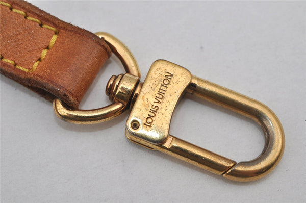 Authentic Louis Vuitton Leather Shoulder Strap Beige 41.3-48" LV 7317J