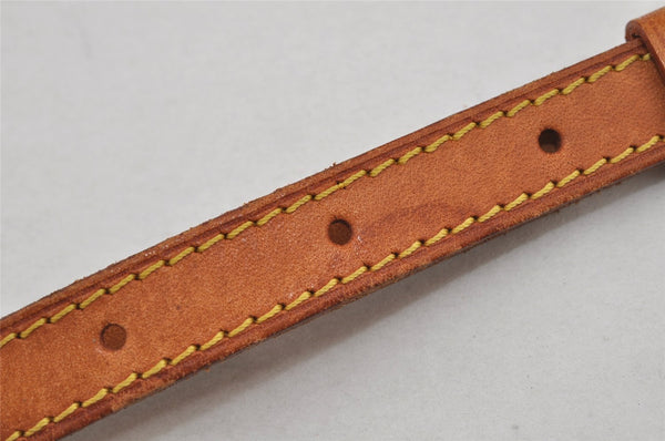 Authentic Louis Vuitton Leather Shoulder Strap Beige 41.3-48" LV 7317J