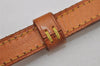 Authentic Louis Vuitton Leather Shoulder Strap Beige 41.3-48" LV 7317J