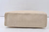 Authentic HERMES Her Bag MM Replacement Bag Canvas White 7321K