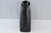 Authentic Salvatore Ferragamo Vara Ribbon Shoulder Cross Bag Enamel Black 7322I