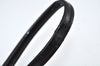 Authentic Salvatore Ferragamo Vara Ribbon Shoulder Cross Bag Enamel Black 7322I