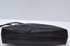 Authentic Salvatore Ferragamo Vara Ribbon Shoulder Cross Bag Enamel Black 7322I