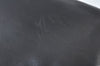 Authentic Salvatore Ferragamo Vara Ribbon Shoulder Cross Bag Enamel Black 7322I