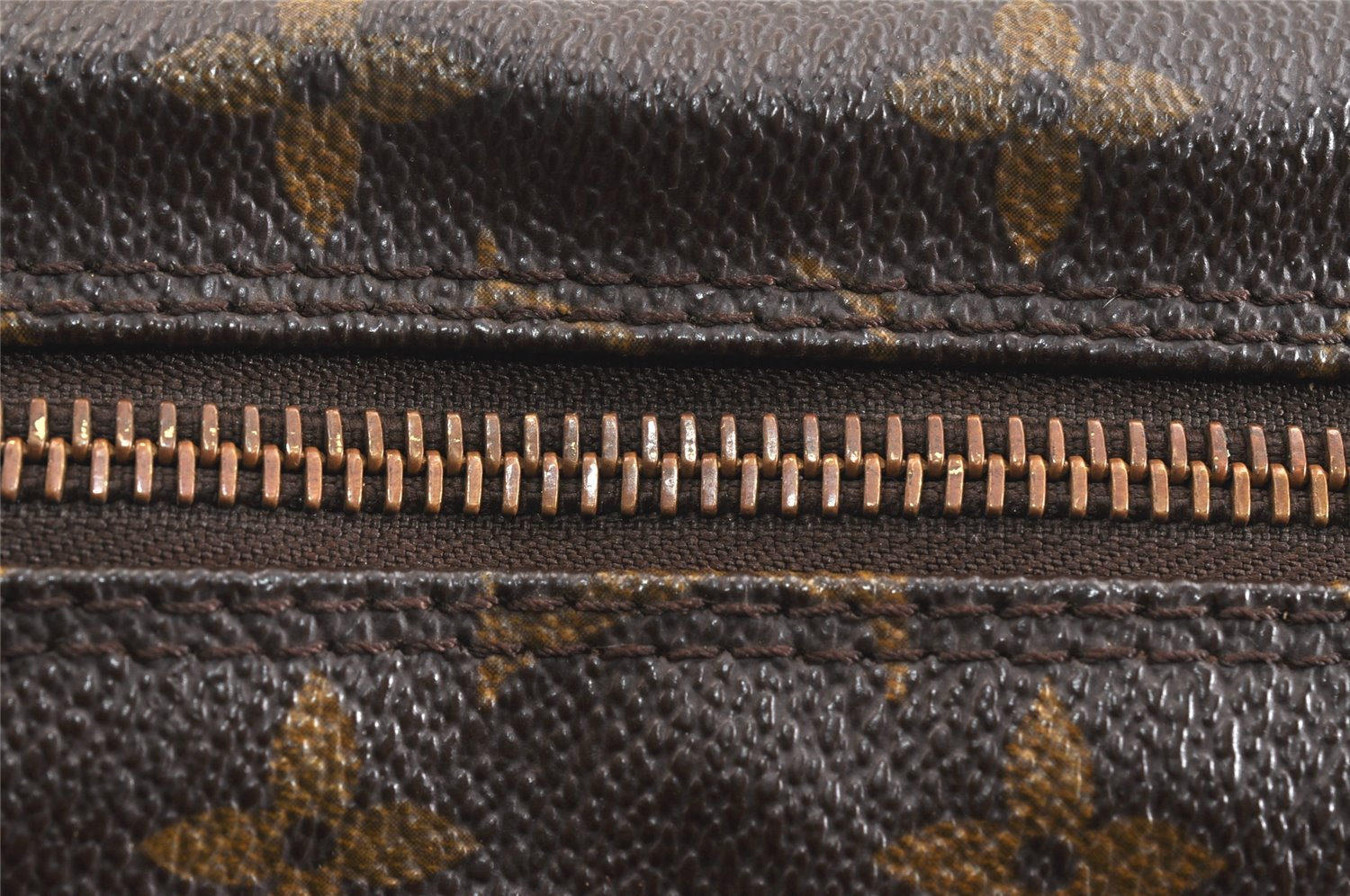 Authentic Louis Vuitton Monogram Compiegne 28 Clutch Hand Bag M51845 LV 7322K