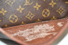 Authentic Louis Vuitton Monogram Compiegne 28 Clutch Hand Bag M51845 LV 7322K