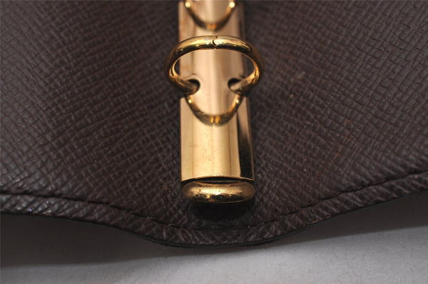 Authentic Louis Vuitton Damier Agenda PM Notebook Cover R20700 LV 7325I