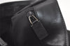 Authentic GUCCI Shoulder Cross Body Bag GG Canvas Leather 0190348 Black 7326K