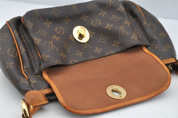 Authentic Louis Vuitton Monogram Tikal GM Shoulder Bag M40077 LV 7327I