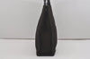 Authentic HERMES Fourre Tout MM Vintage Hand Tote Bag Canvas Black 7328I