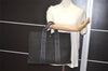 Authentic HERMES Fourre Tout MM Vintage Hand Tote Bag Canvas Black 7328I